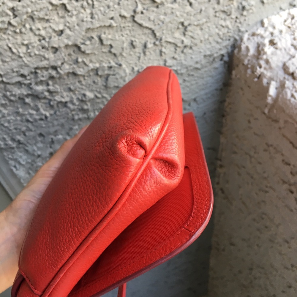 Coach crossbody bag red gold hardware - Picture 15 of 16